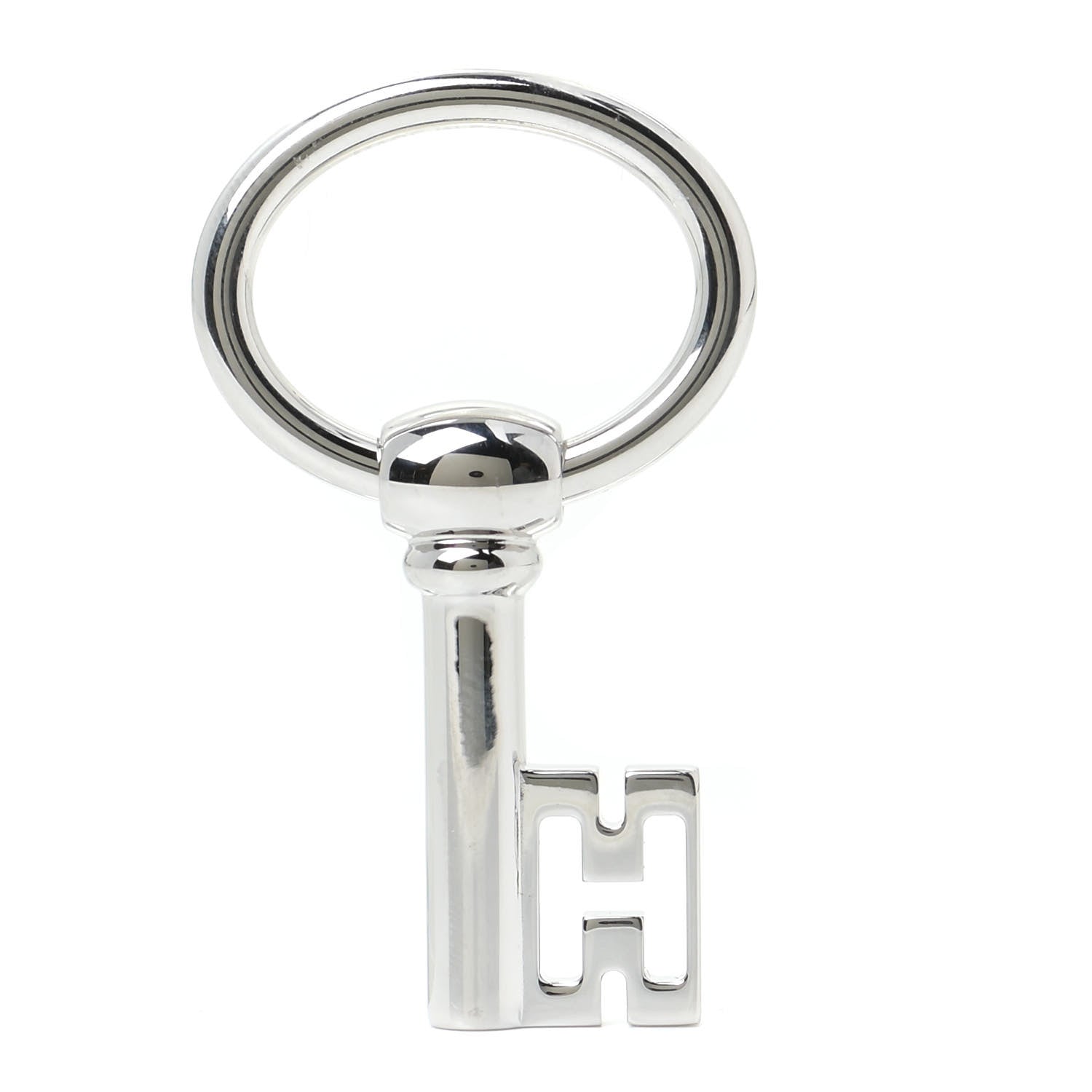Hermes Palladium Curiosite Cle H Charm 3 of 5
