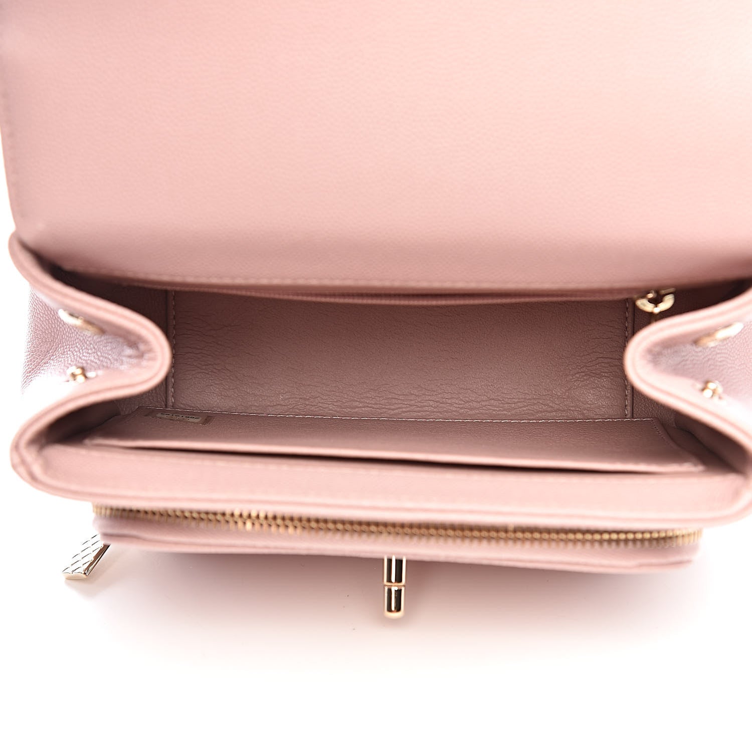 Chanel Caviar Quilted Mini Business Affinity Flap Light Pink 5 of 11