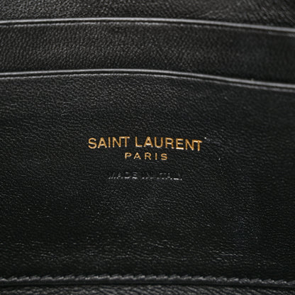 Saint Laurent Grain De Poudre Matelasse Monogram Mini Lou Camera Bag Pistachio 6 of 10