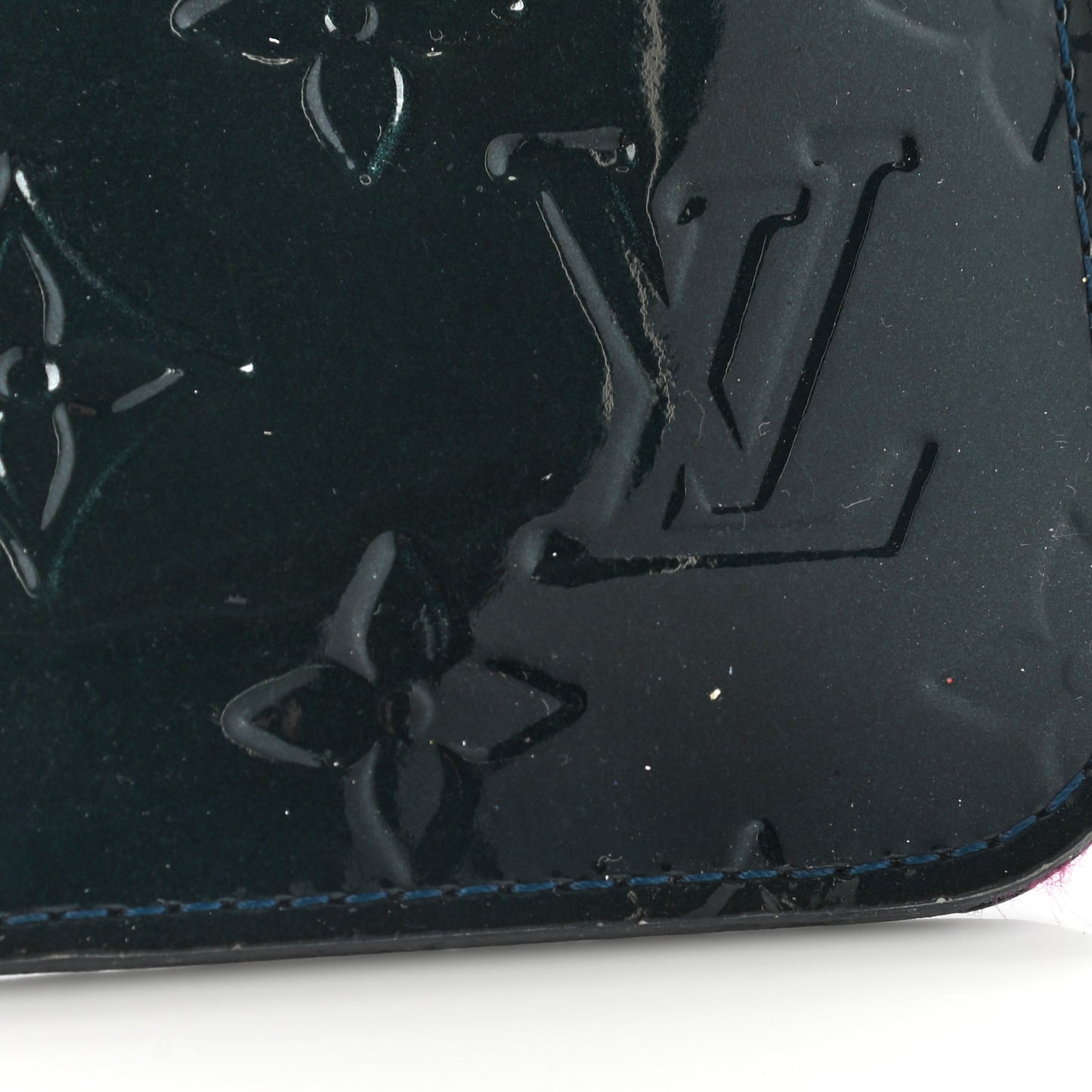 Vernis Key Pouch Blue Nuit