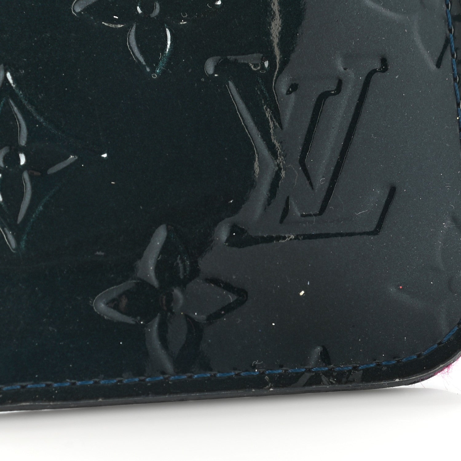 Louis Vuitton Vernis Key Pouch Blue Nuit 10 of 19