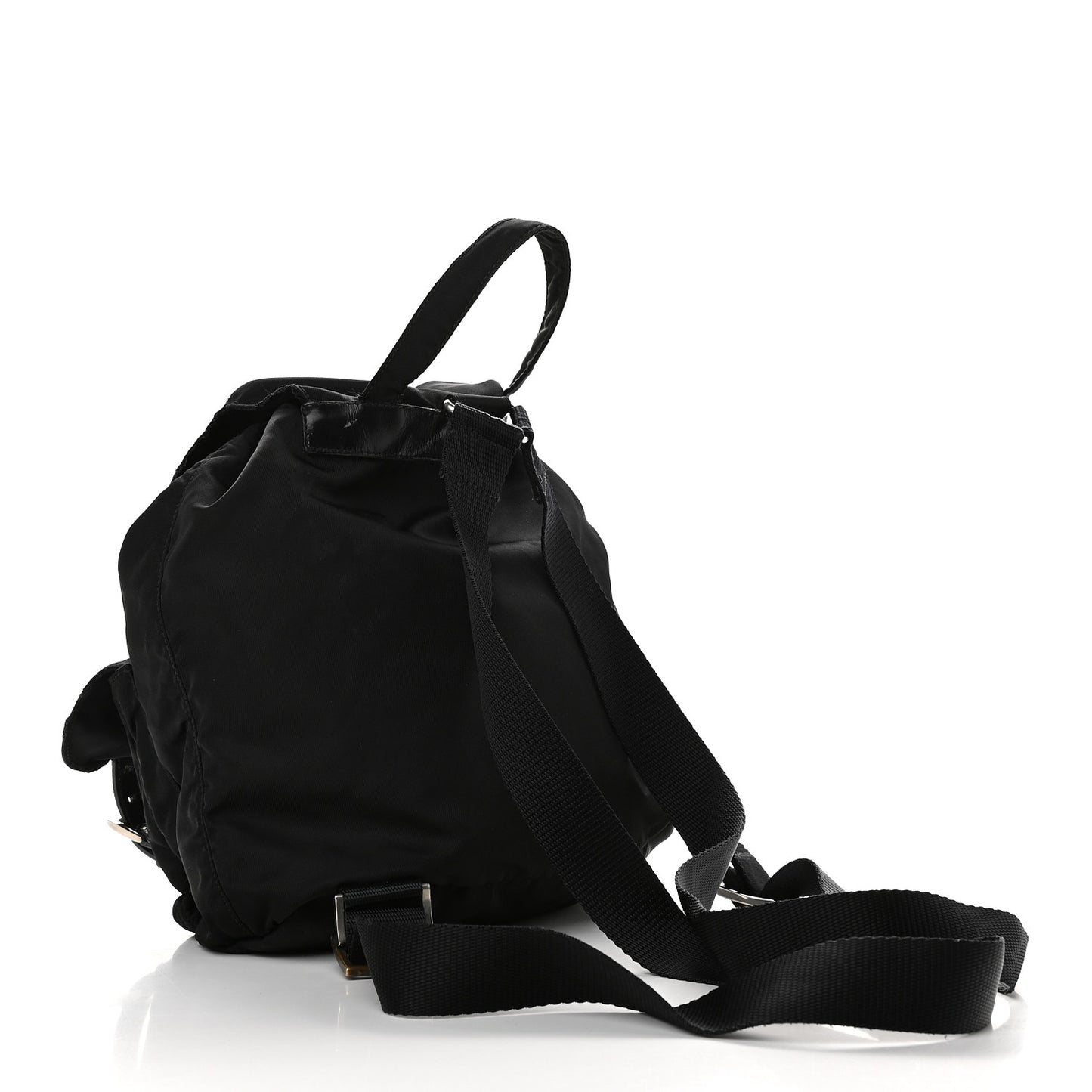 Nylon Vela Medium Backpack Black
