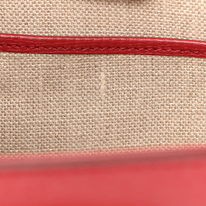 Gucci Shangai Calfskin Small Classic Bamboo Top Handle Bag Romantic Cerise 12 of 12