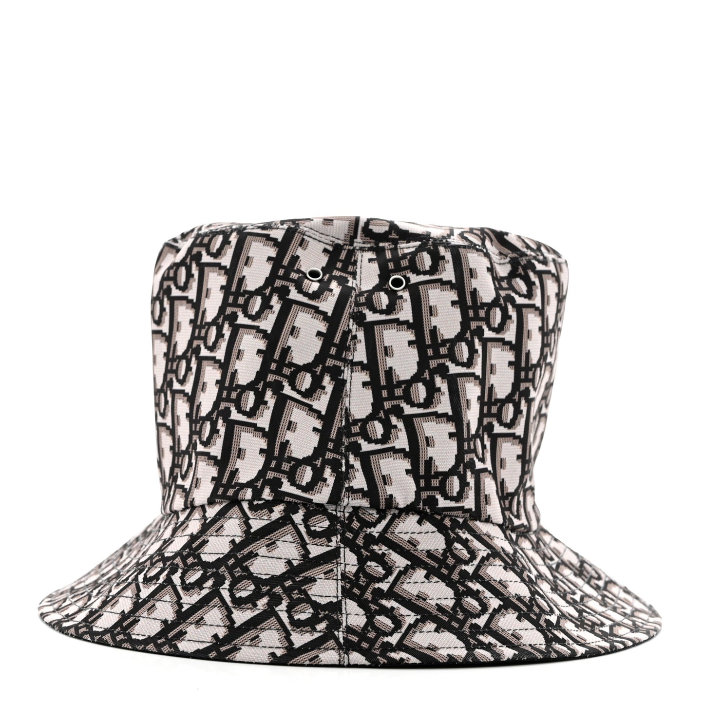 Oblique Reversible Teddy-D Brim Bucket Hat 58 Black