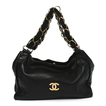 Chanel Lambskin Small Olsen Shoulder Bag Black 1 of 10