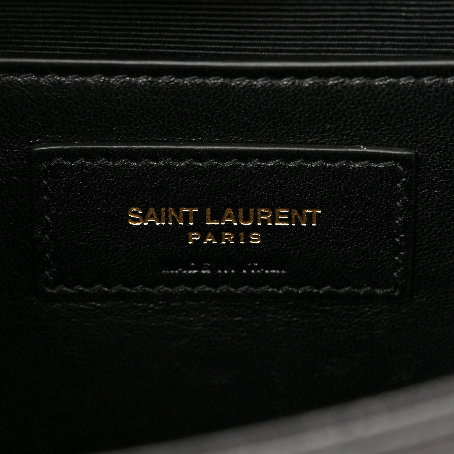 Saint Laurent Grain De Poudre Small Monogram Kate Satchel Black 6 of 11