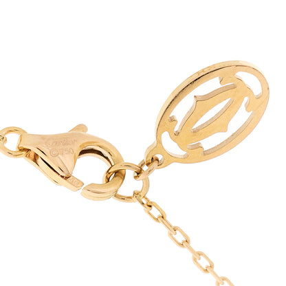 Cartier 18K Pink Gold Diamond D'Amour Heart Pendant Necklace 3 of 4