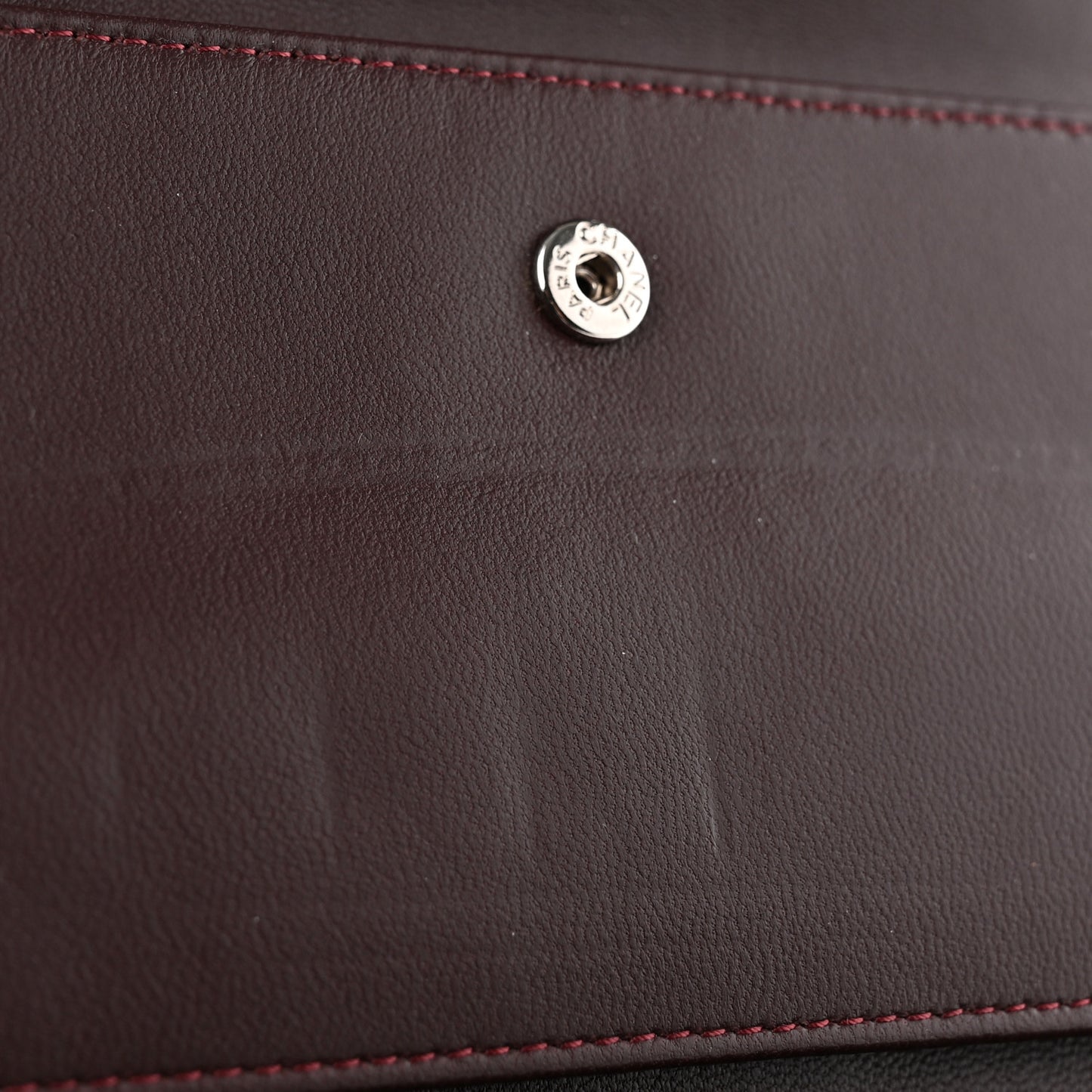 Lambskin Quilted Large Flap Wallet Black