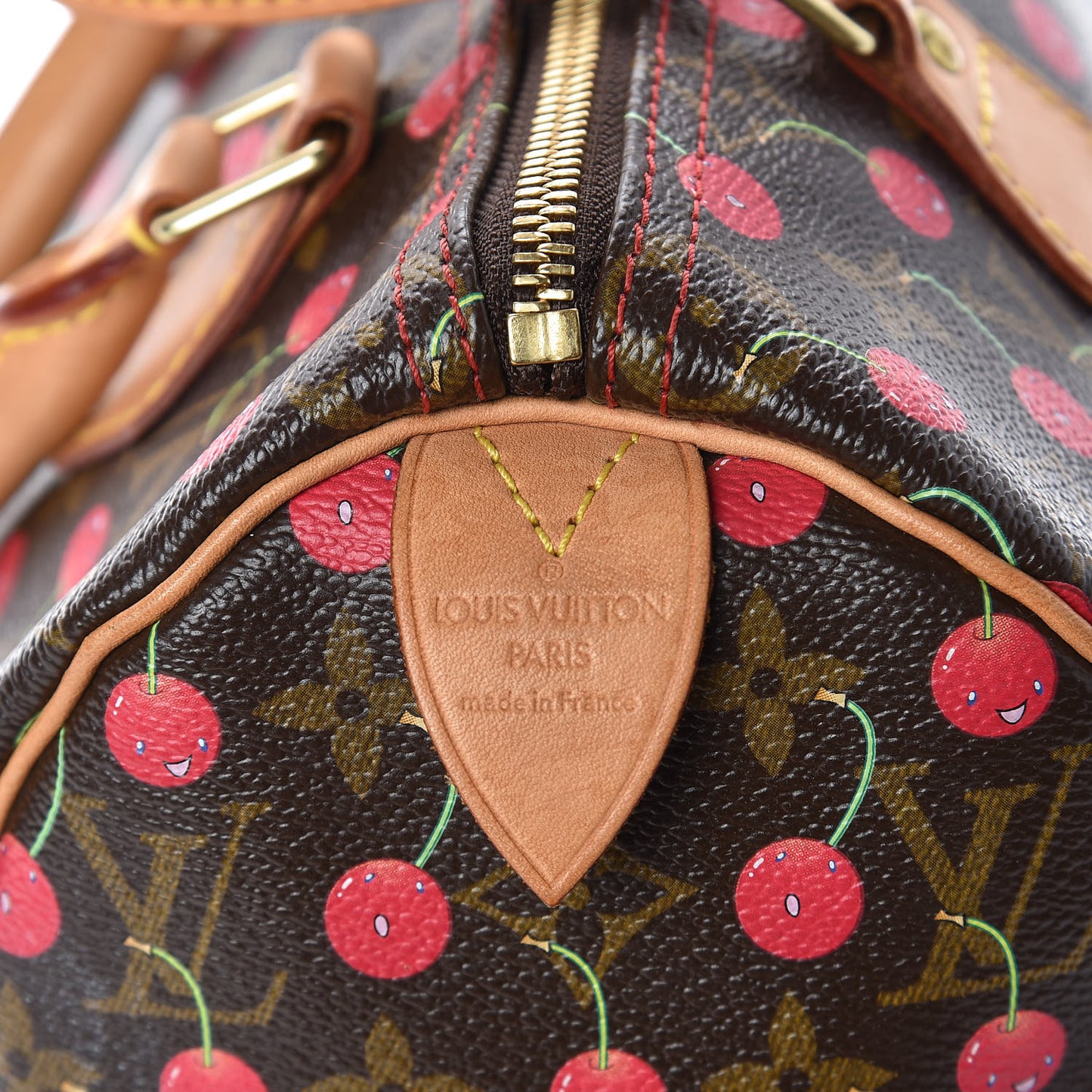 Monogram Cerises Speedy 25