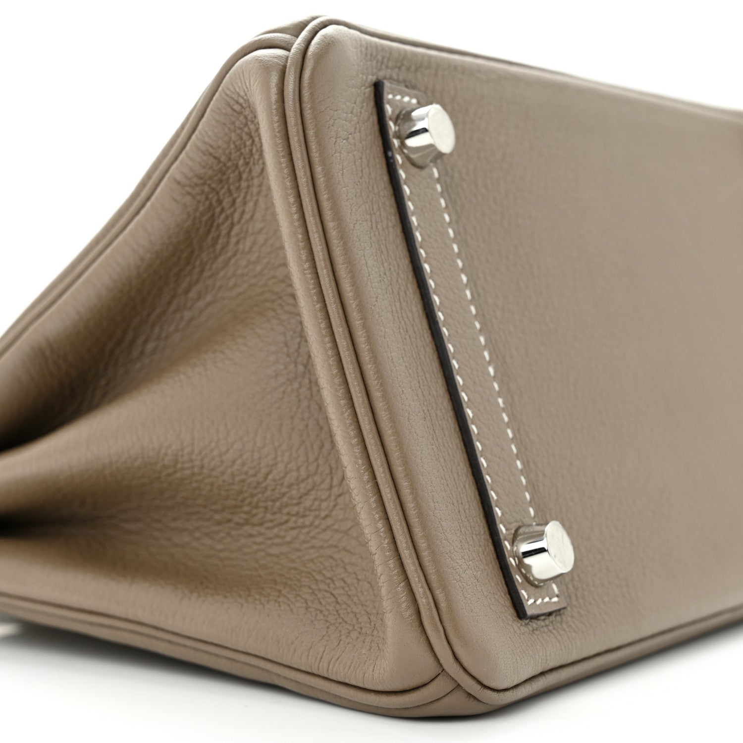 Hermes Taurillon Novillo Birkin 25 Etoupe 8 of 11