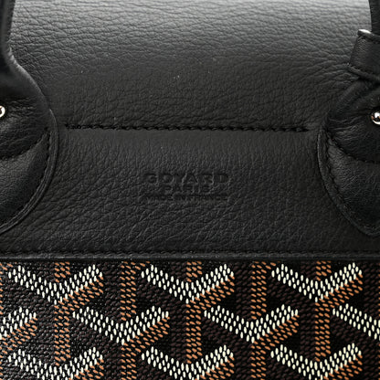 Goyard Goyardine Calfskin Mini Alpin Backpack Black 6 of 11