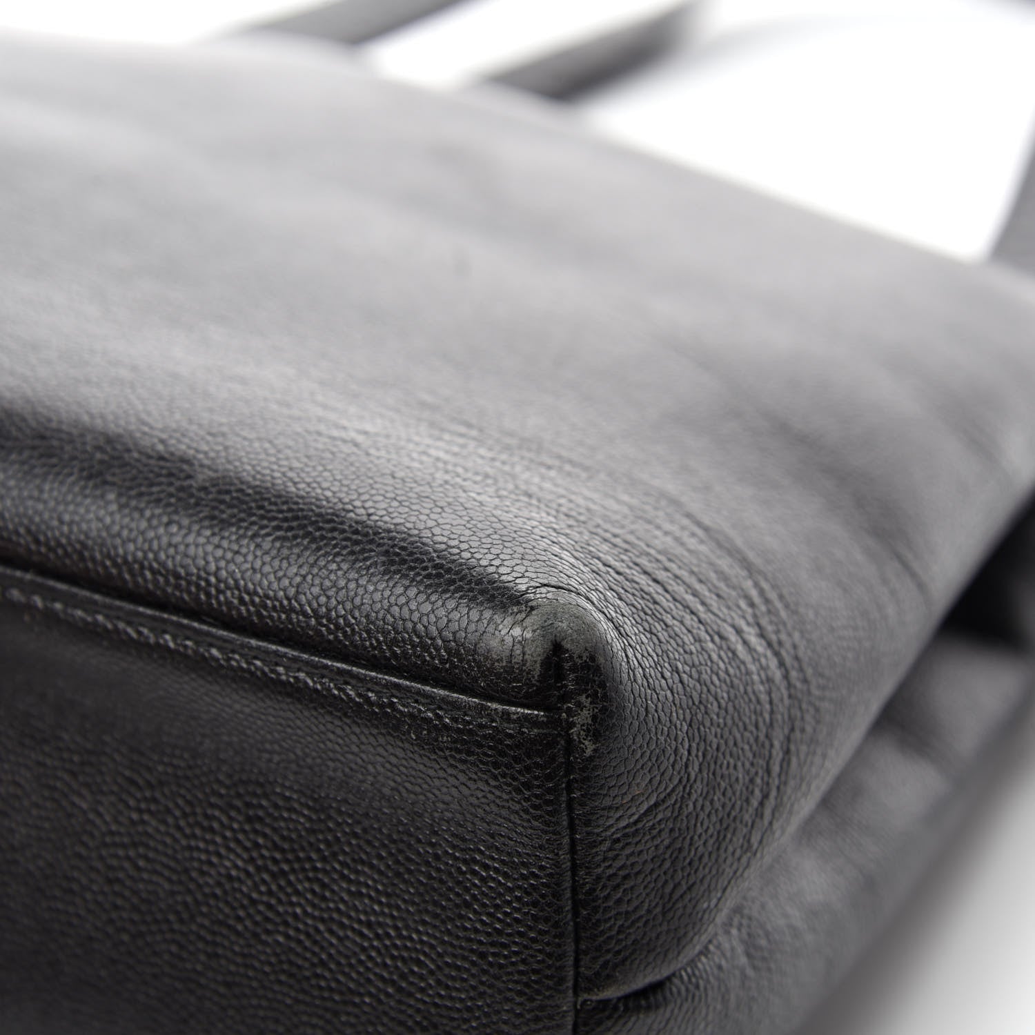 Chanel Caviar Small Shopping Tote Black 11 of 19