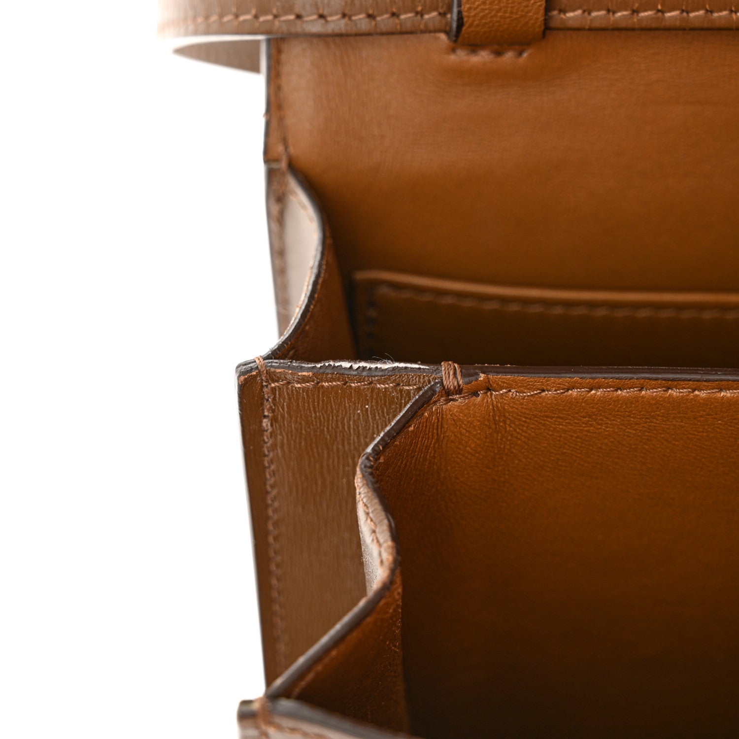 Celine Box Calfskin Teen Classic Box Flap Bag Camel 13 of 13