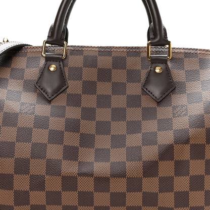 Louis Vuitton Damier Ebene Speedy Bandouliere 30 7 of 11