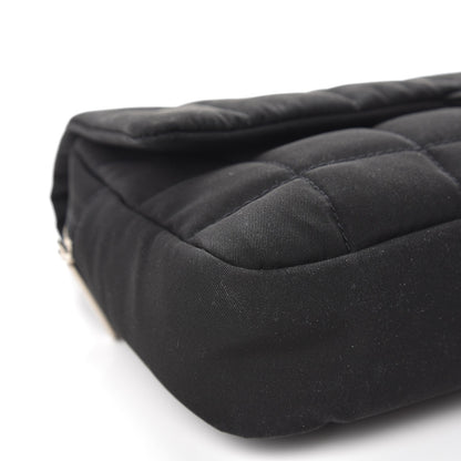 Chanel Nylon Square Quilted Flap Black 10 of 11