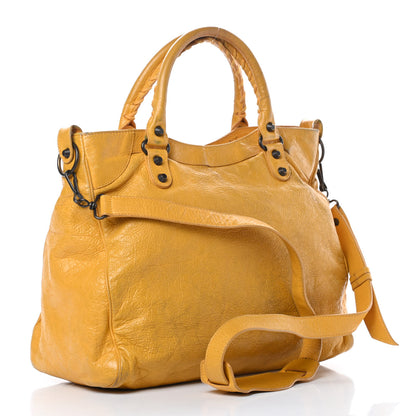 Balenciaga Agneau Classic Hardware Velo Mangue 3 of 24