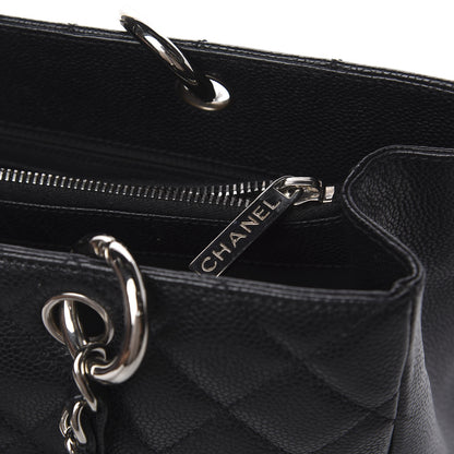 Chanel Caviar Quilted Grand Shopping Tote GST Black 11 of 11