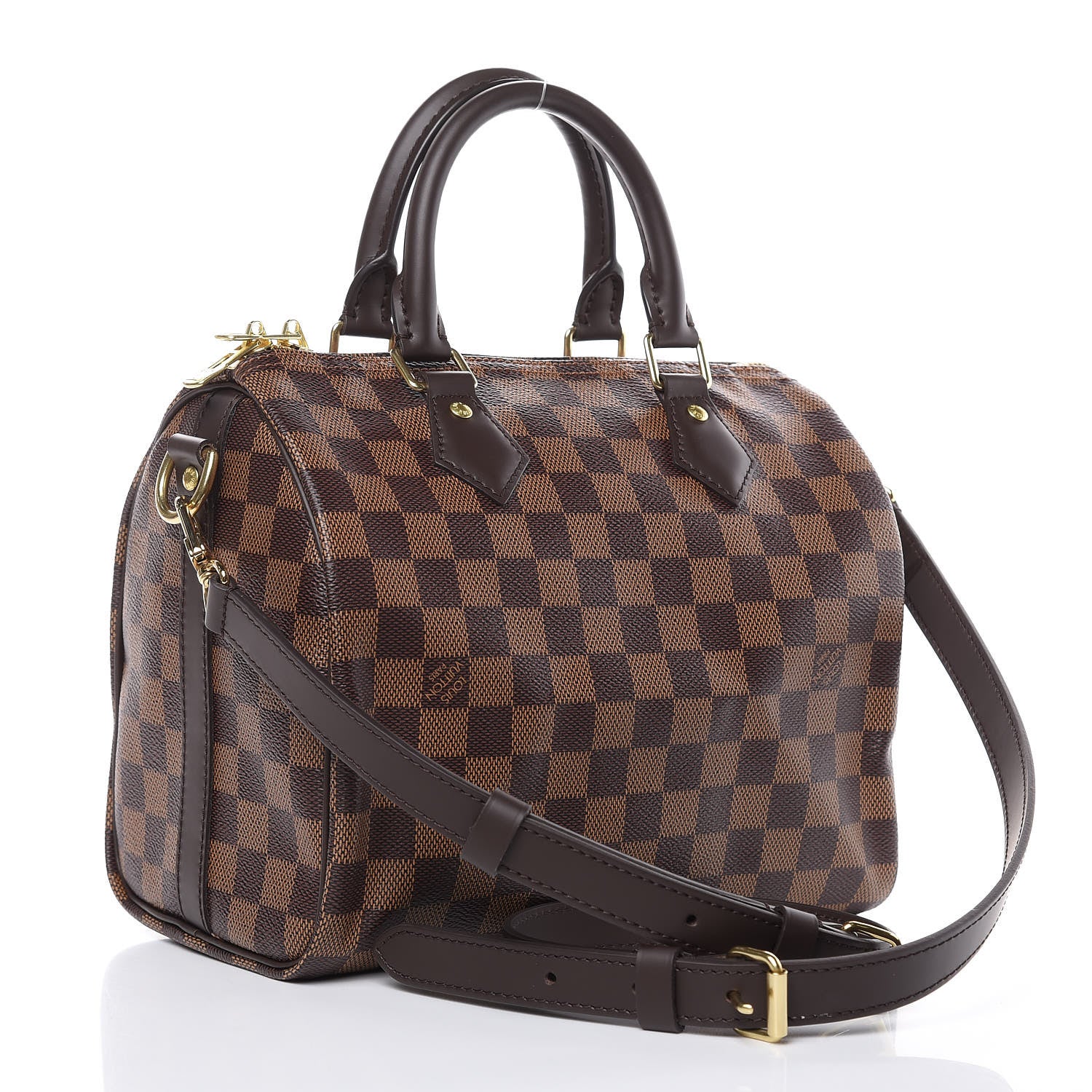 Louis Vuitton Damier Ebene Speedy Bandouliere 25 3 of 12