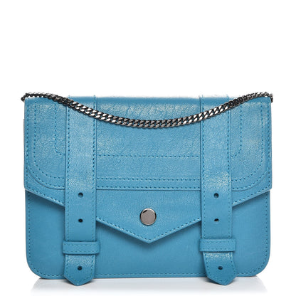 Proenza Schouler Lambskin Large PS1 Chain Wallet Oahu 1 of 8
