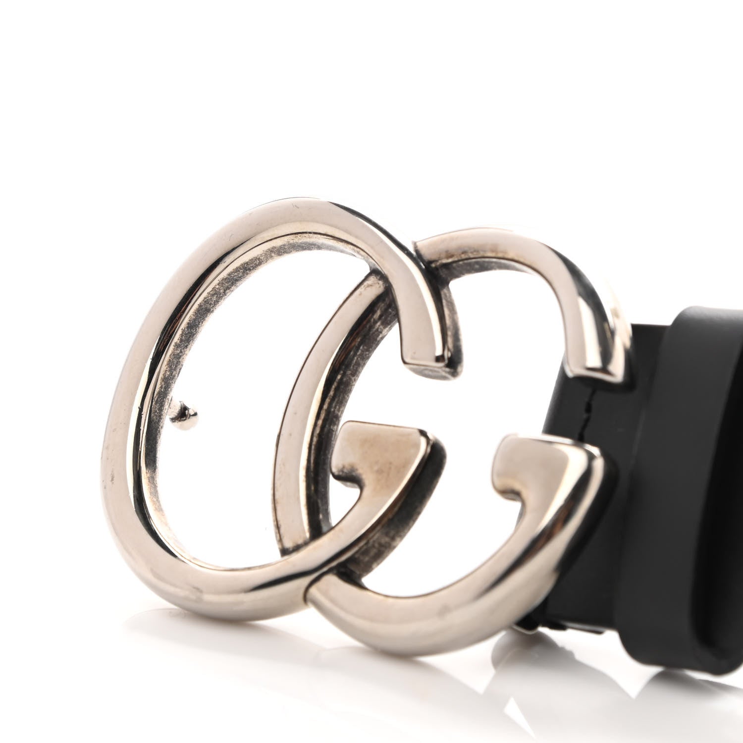 Gucci Smooth Calfskin Double G 40mm Belt 95 38 Black 6 of 6