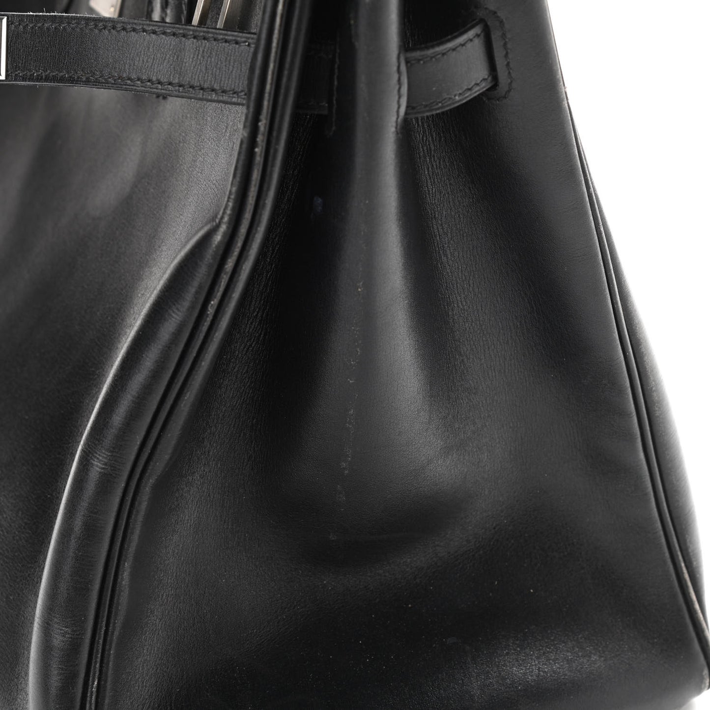 Box Horseshoe Birkin 35 Black