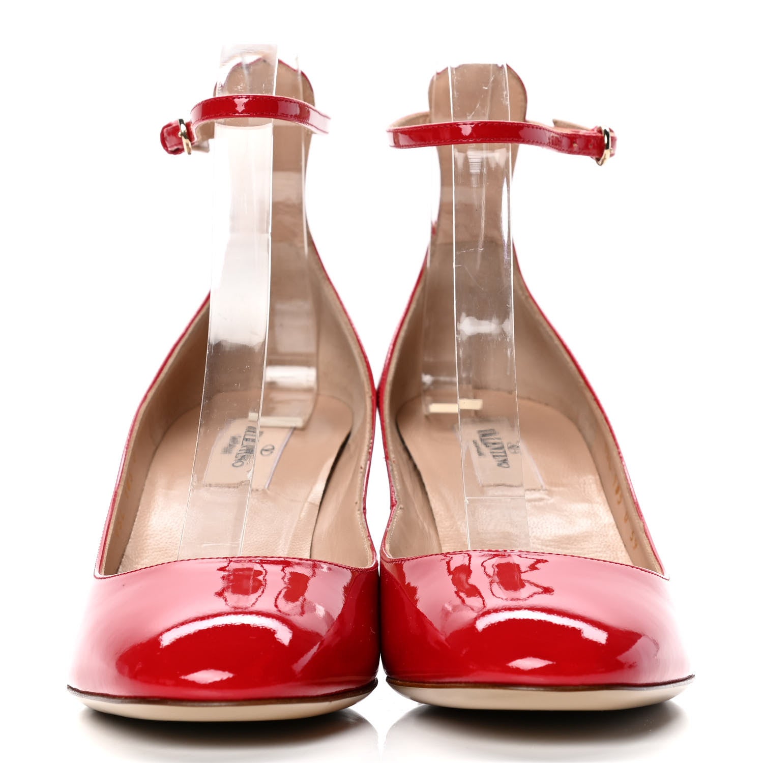 Valentino Garavani Patent Tan-Go Mary Jane 60mm Pumps 39 Rosso Valentino 2 of 10