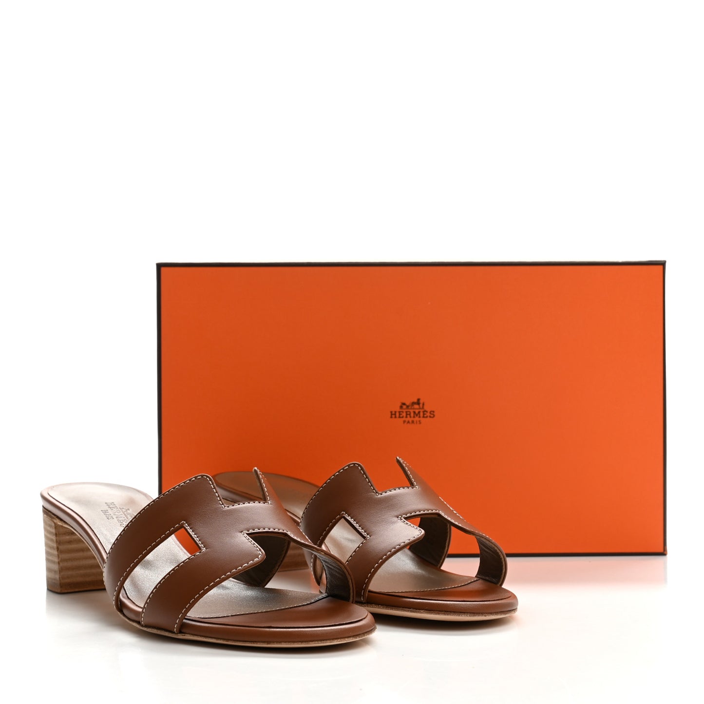 Calfskin Oasis Sandals 37 Gold