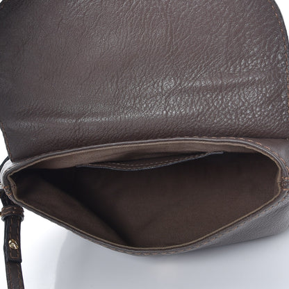 Chloe Calfskin Small Marcie Crossbody Bag Ash 6 of 8