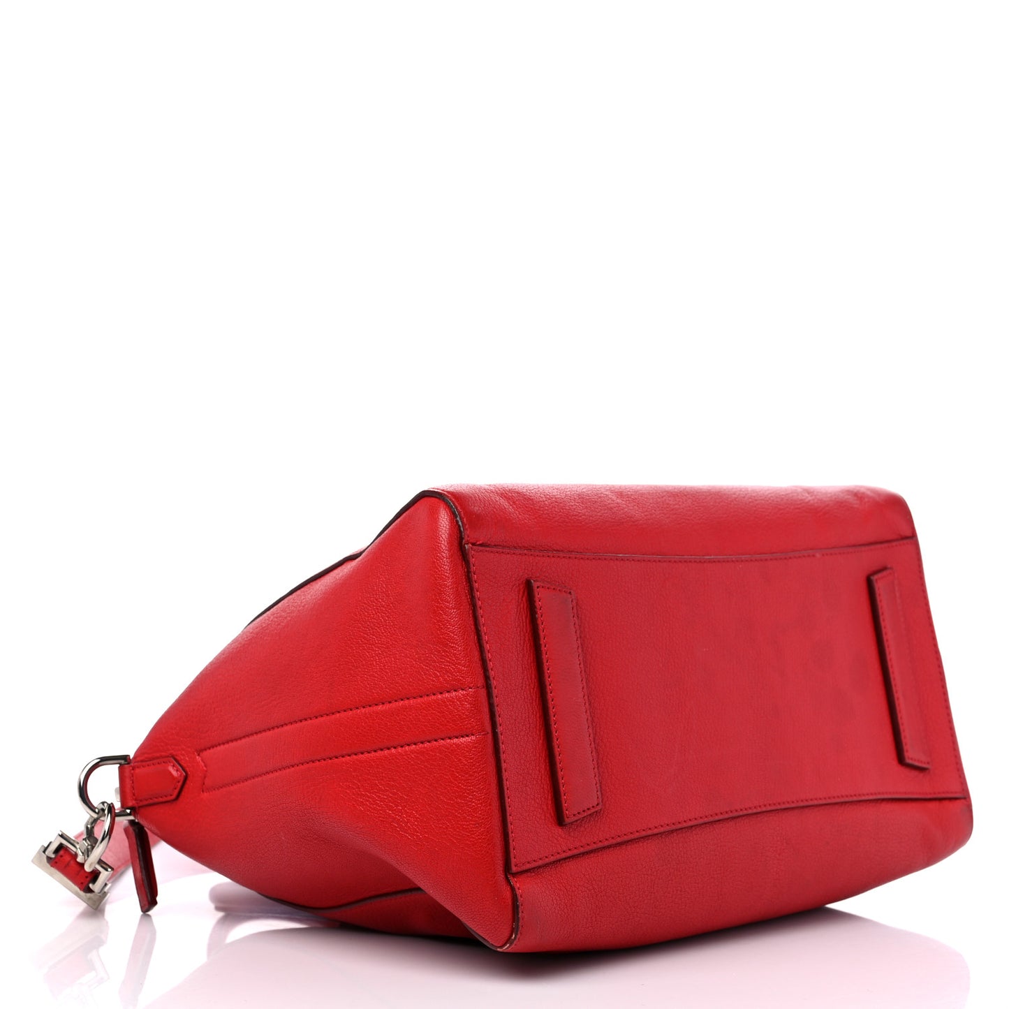 Sugar Goatskin Medium Antigona Red