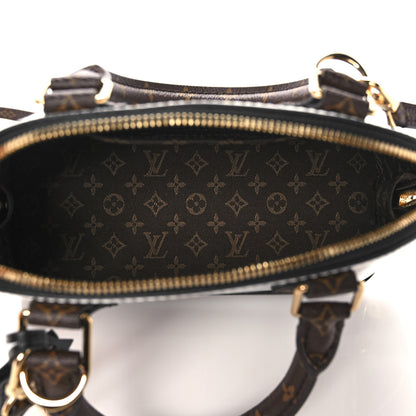 Louis Vuitton X FORNASETTI Calfskin Architettura Alma BB Black White 5 of 10