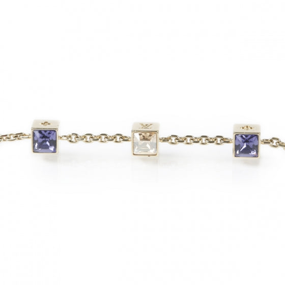 Louis Vuitton Swarovski Gamble Bracelet Gold 3 of 7