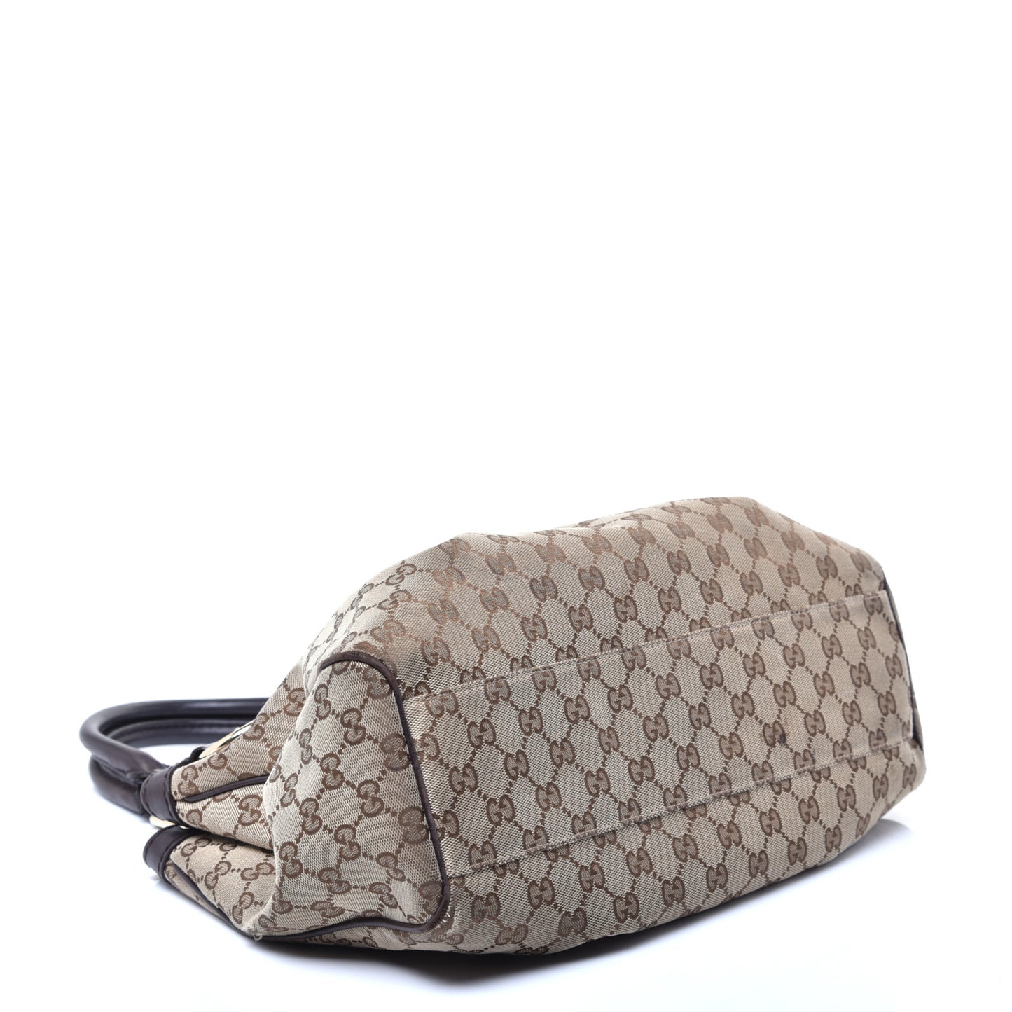 Monogram Medium Sukey Tote Dark Brown