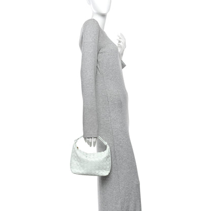 Bottega Veneta Calfskin Nappa Intrecciato Mini Wallace Glacier Muse 2 of 13