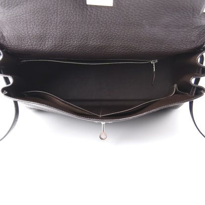 Hermes Fjord Kelly Retourne 35 Chocolate 4 of 18