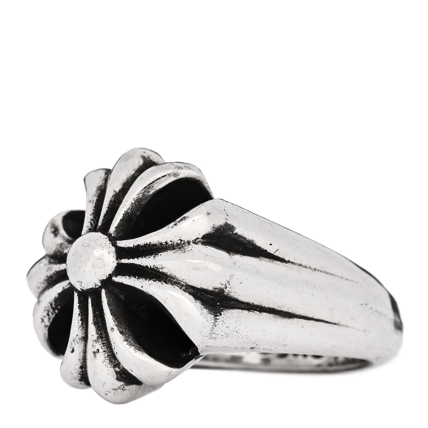 Sterling Silver Maltese Cross Ring 52 6