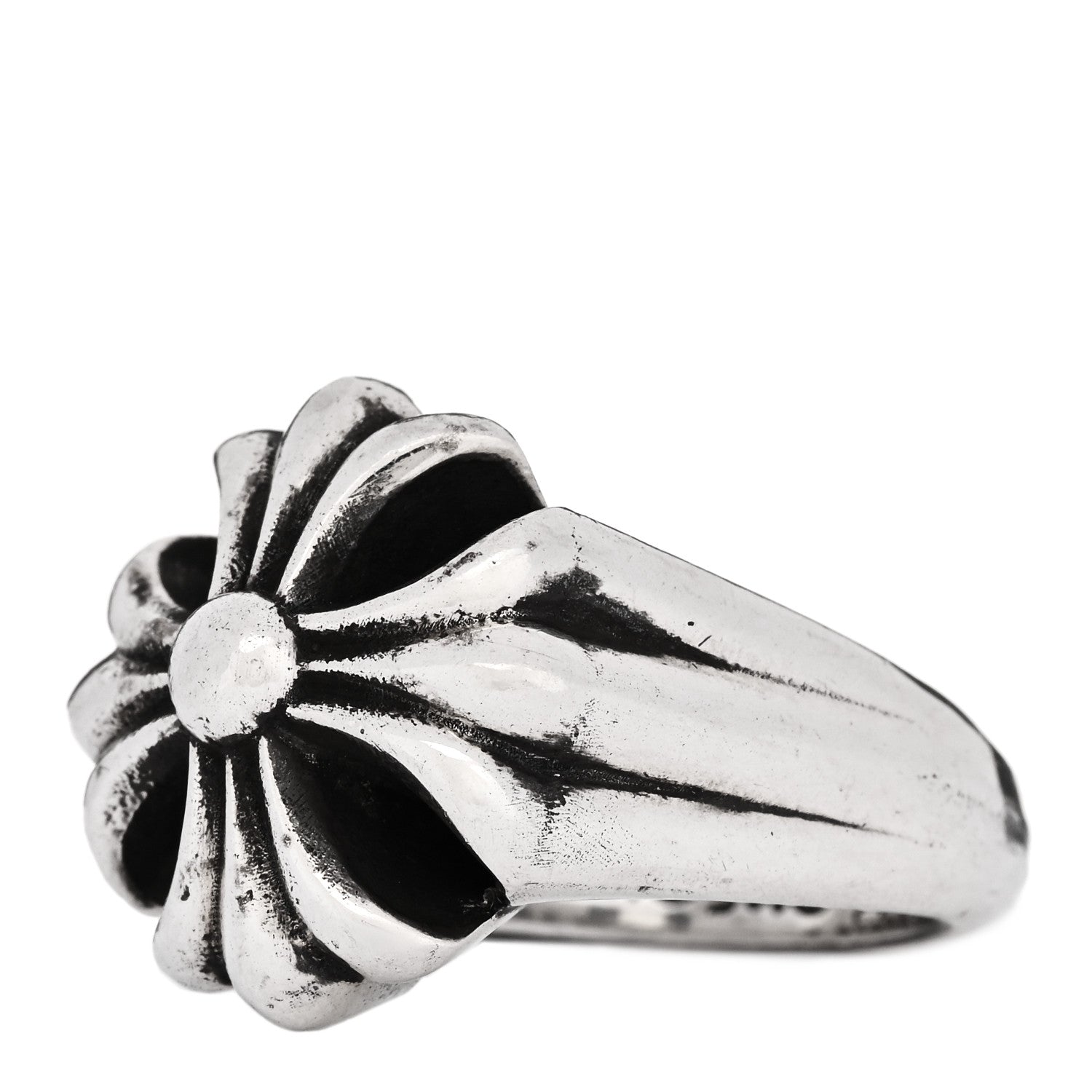 Chrome Hearts Sterling Silver Maltese Cross Ring 52 6 3 of 7
