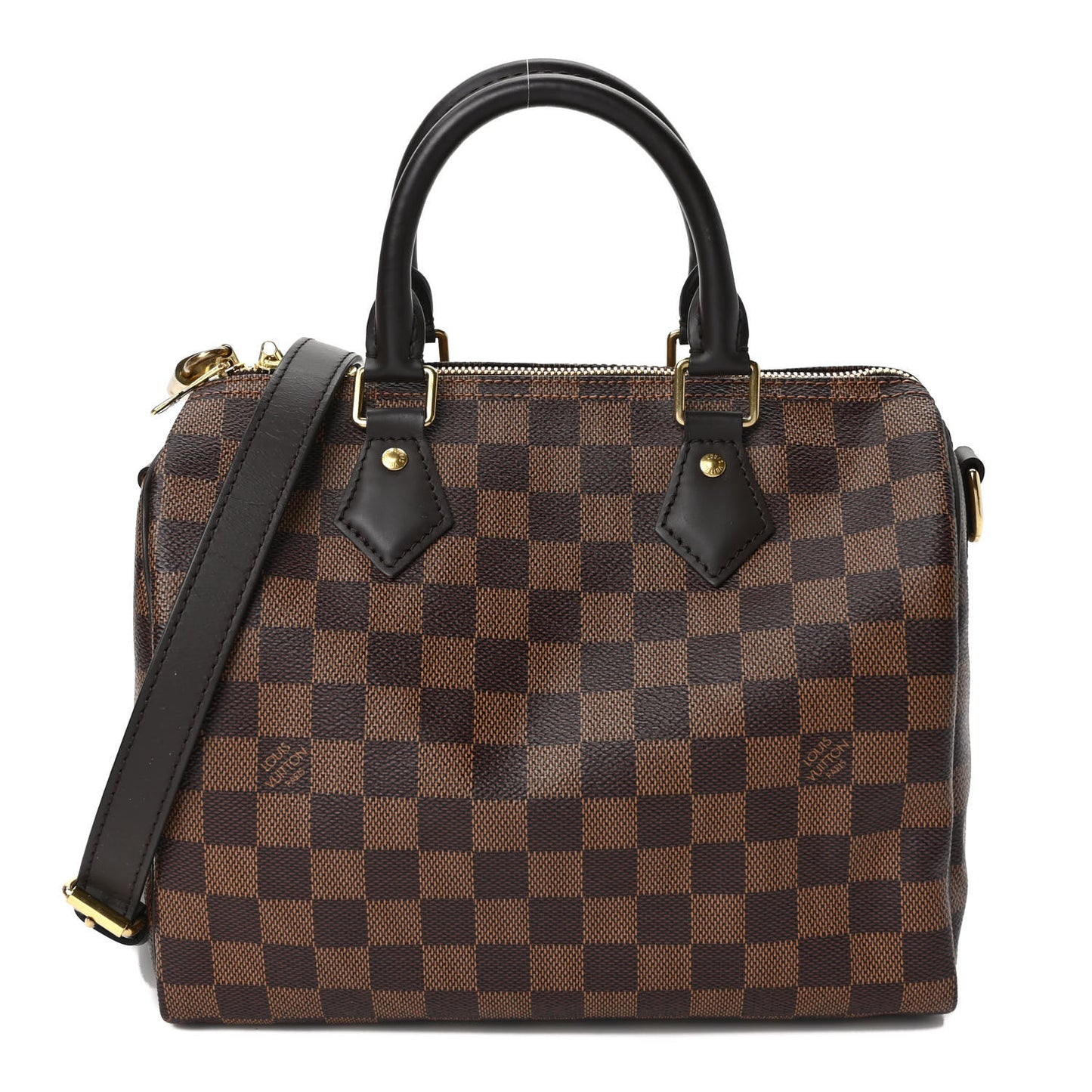 Damier Ebene Speedy Bandouliere 25
