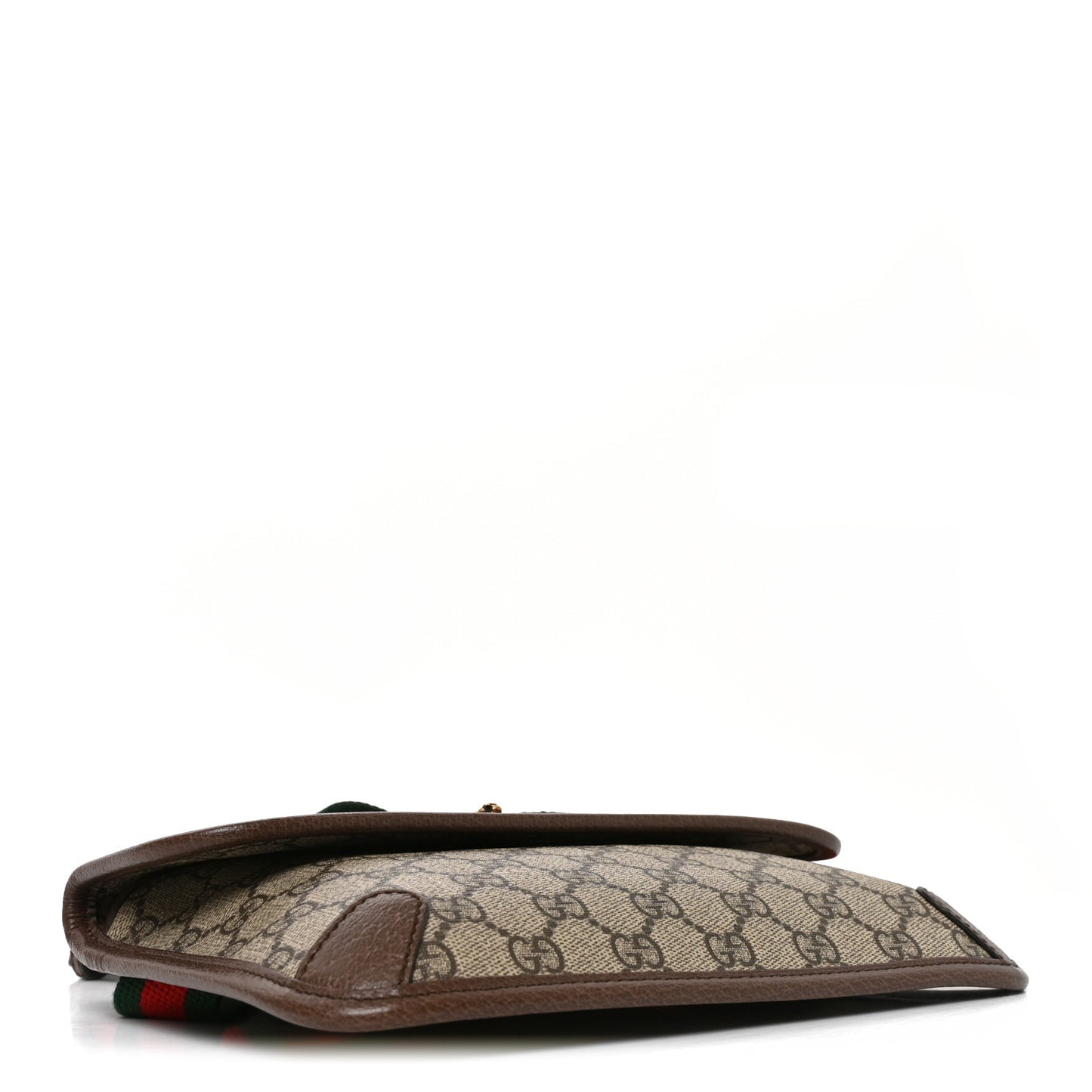 GG Supreme Monogram Neo Vintage Web Belt Bag Brown