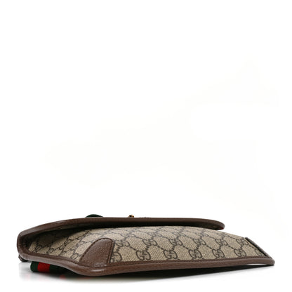 Gucci GG Supreme Monogram Neo Vintage Web Belt Bag Brown 4 of 10