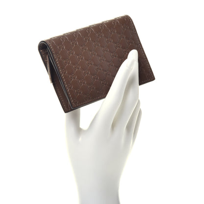 Gucci Microguccissima Card Case Wallet Acero 2 of 8
