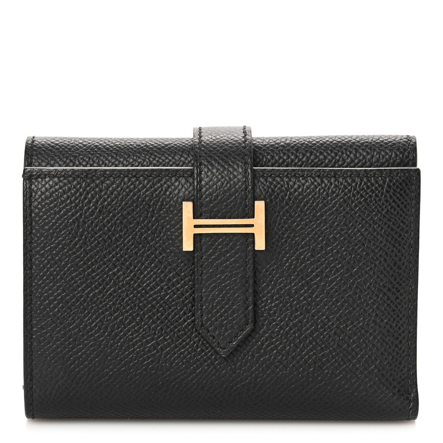 Epsom Tri-Fold Compact Bearn Wallet Black