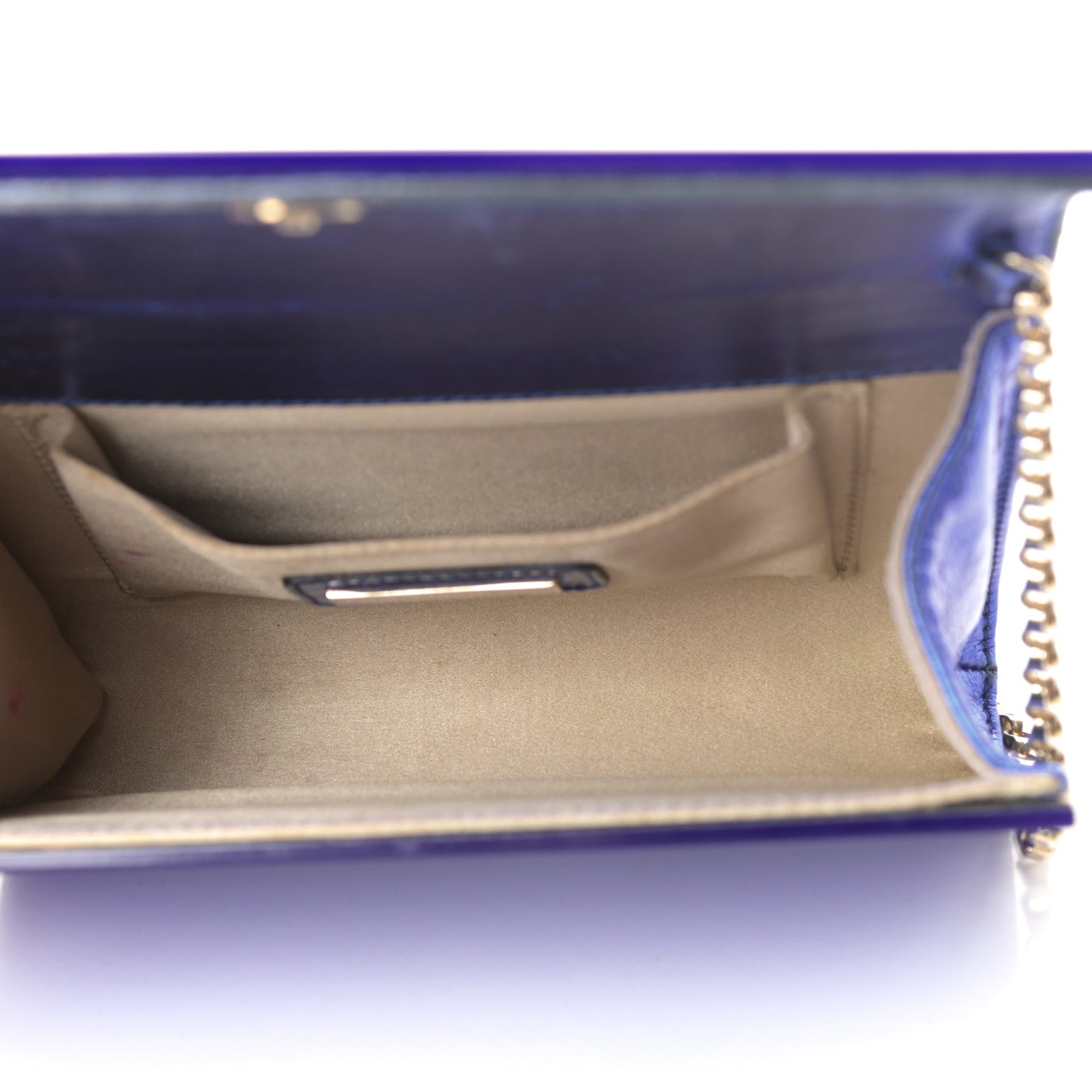 Acrylic Candy Clutch Blue