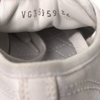 Chanel Fabric Low Top Sneakers 36 White 9 of 11