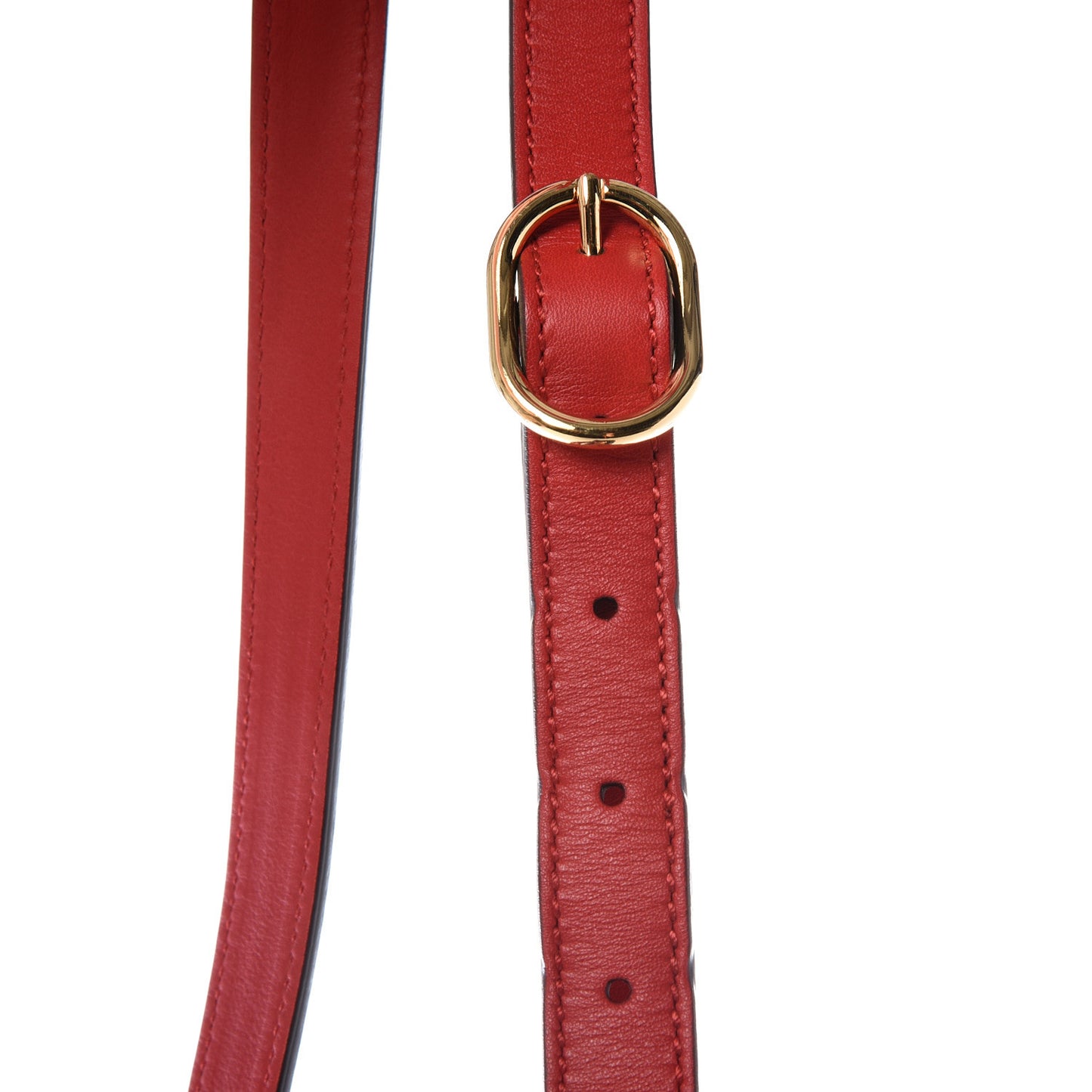 GG Supreme Monogram Calfskin Medium Padlock Top Handle Bag Beige Blue Mystic White Hibiscus Red