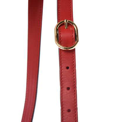 Gucci GG Supreme Monogram Calfskin Medium Padlock Top Handle Bag Beige Blue Mystic White Hibiscus Red 15 of 19