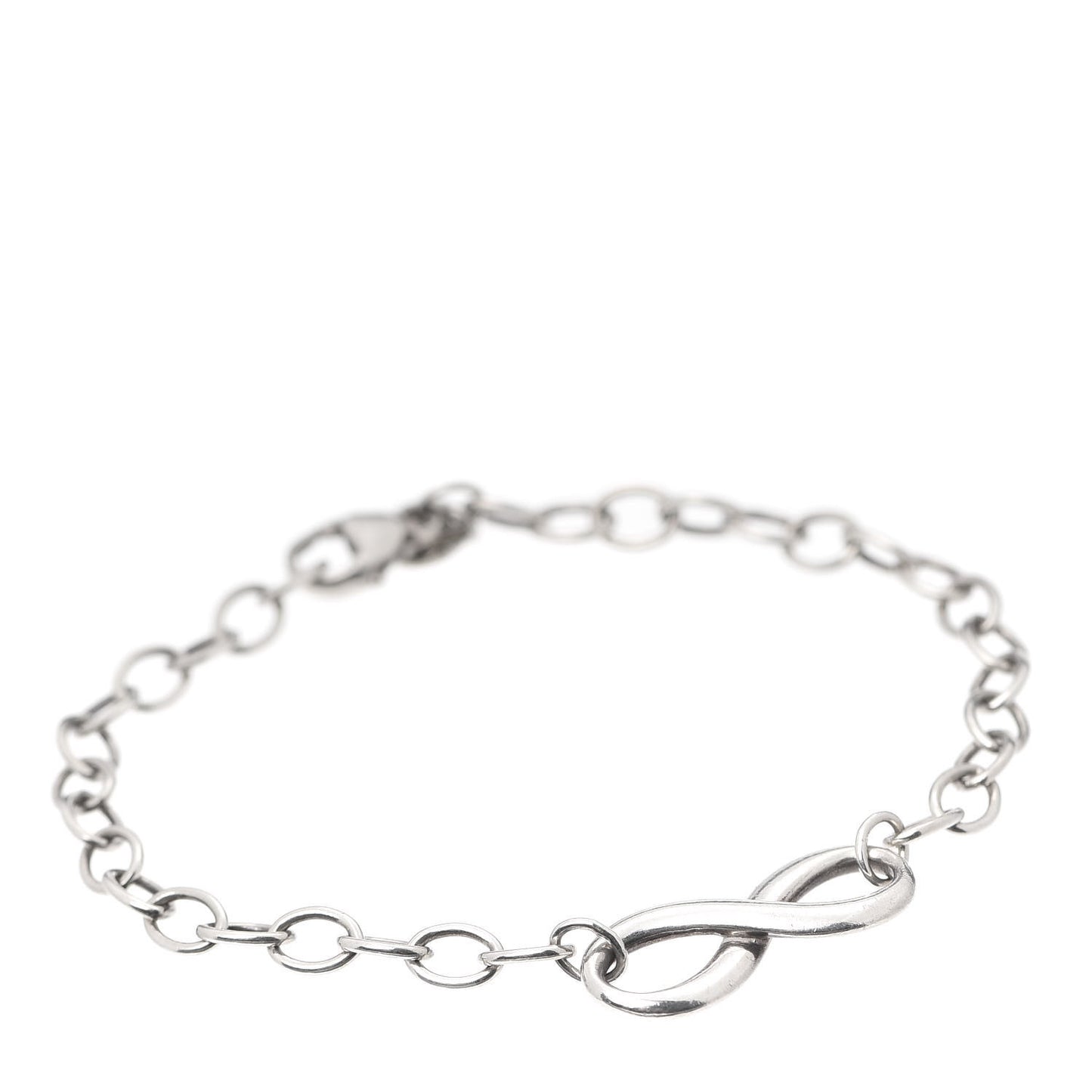 Sterling Silver Infinity Chain Bracelet