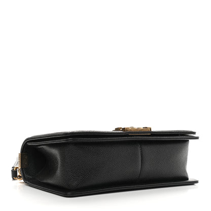 Chanel Caviar Quilted Medium Boy Flap Black 4 of 9