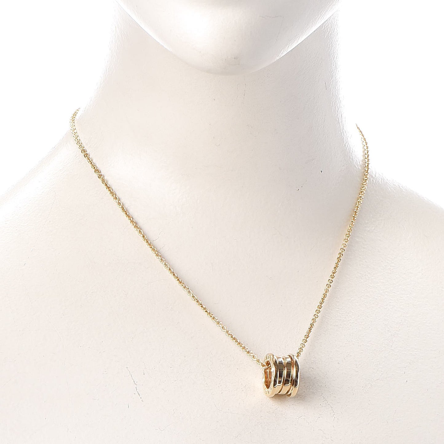 18K Yellow Gold B.Zero1 Pendant Necklace