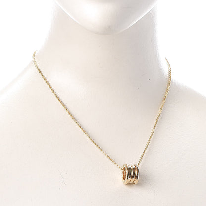Bulgari 18K Yellow Gold B.Zero1 Pendant Necklace 2 of 11