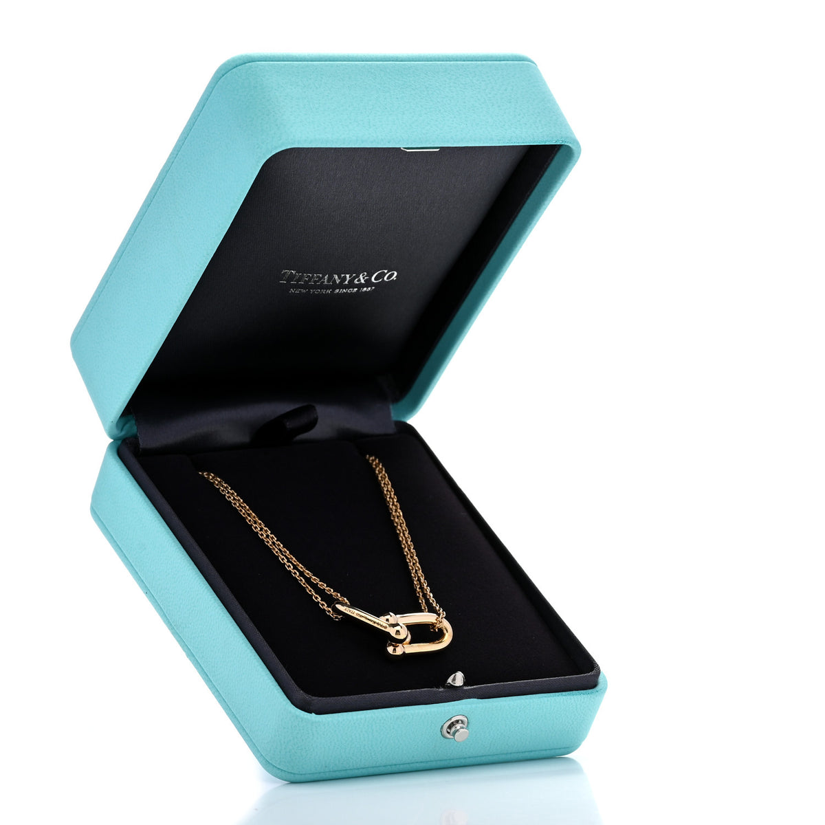 18K Yellow Gold HardWear Double Link Pendant Necklace